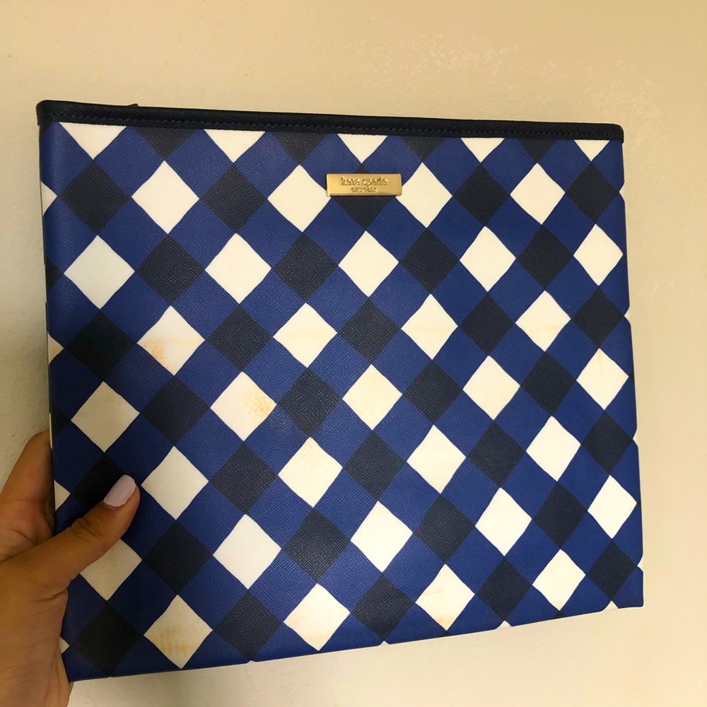 Kate Spade Plaid Clutch💙